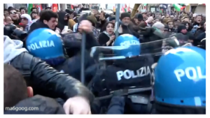 Public Outrage over Italian Police Violence against Pro-Palestinian Students