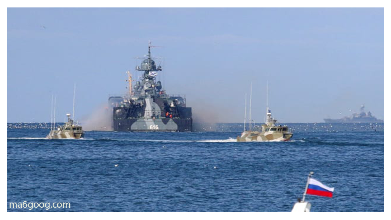 Ukrainian Forces Sink Russian Warship